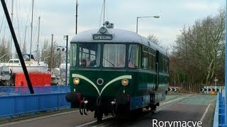 A Railbus on the Ribble Steam Railway 200213 [upl. by Asirral922]