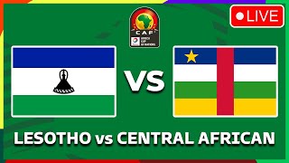 Lesotho vs Central African  Africa Cup Of Nations 2025 Qualifiers Live Streaming Info Match Preview [upl. by Engenia]