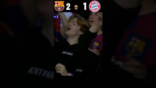 The Day Barcelona vs Bayern Munich Champion League 41 football barcelona ytshorts [upl. by Latt]