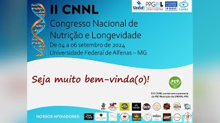 2° Congresso Nacional de Nutrição e Longevidade [upl. by Parks]