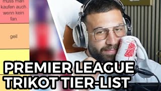 DIE KRASSESTEN TRIKOTS 😨😍 MERTS PREMIER LEAGUE TRIKOT TIERLIST 🔥⚽️  MertAbiTalks [upl. by Girardi]