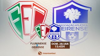 Campeonato Piauiense 2024  3ª rodada  FluminensePI X Oeirense [upl. by Allx253]