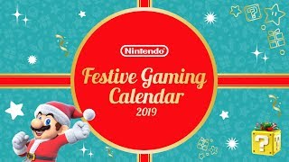 New prizes to be won each day with Nintendos Festive Gaming Calendar [upl. by Hazeefah]