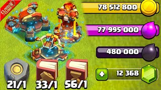 I Supercharged EVERYTHING on My Base Clash of Clans [upl. by Endaira]