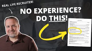 Tips For How to Write a Resume With No Work Experience [upl. by Ydnic]