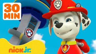 PAW Patrol Pups in Marble Race 2 🏁  Nick Jr [upl. by Richarda]