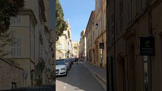 Day 526 🇫🇷 AixenProvence 🤍 France france aixenprovence marseille citywalk streetwalking [upl. by Asilec]