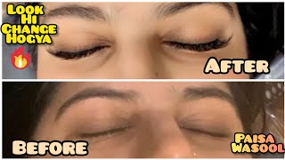 Eyelashes Extensions Tutorial AshnaAnsari54 [upl. by Llertak76]