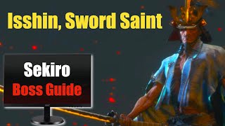 Sekiro Isshin the Sword Saint  SAFE Spear Strategy [upl. by Nieberg]