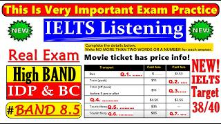 IELTS LISTENING PRACTICE TEST 2024 WITH ANSWERS  13112024 [upl. by Arocal621]