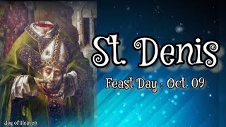 ST DENIS AND COMPANIONS Story  Feast Day  Oct 09 [upl. by Ahsat]