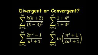 Series kk2k32 14n13n 2n21n21 and lnn212n21  Convergent [upl. by Orva]