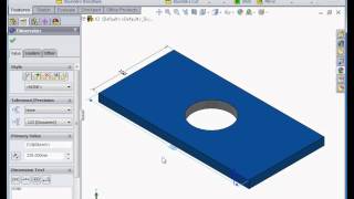 SolidWorks tutorials  What is parametric modeling [upl. by Nylitak]