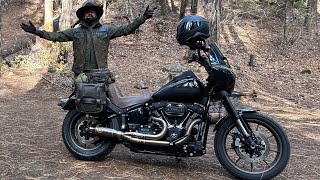 Solo Overnighter Motorcycle Camping Trip 1 2020 FXLRS [upl. by Winifred296]