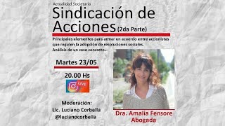 Sindicación de acciones Qué es y cómo redactarlo Acuerdos parasociales entre accionistas [upl. by Oraneg317]