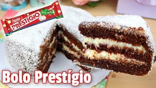 Bolo Prestígio Fácil Fofinho e Molhadinho  Cakepedia [upl. by Fatima]