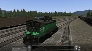 Train Simulator Classic  EMD SW1500  Yard Work Whitefish Part 2  4K UHD [upl. by Gaylord]