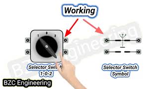 Selector Switch 102 Connection Selector Switch Connection Selector Switch Lagane Ka Tarika [upl. by Skell]