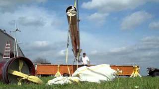 Armadillo sounding rocket nose cone drogue test [upl. by Kei]