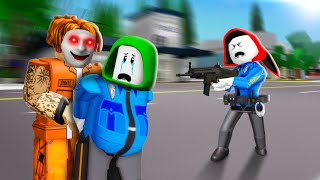 POLICE MIKEY IS IN DANGER   Maizen Roblox  ROBLOX Brookhaven 🏡RP  FUNNY MOMENTS [upl. by Aicelf]