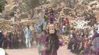 Spectacular Dogon Masquerade [upl. by Sieber]