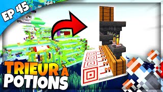 Jai fait un STOCKAGE à POTION ultra HIGHTECH   Minecraft 119 Survie  BeastCraft 2 45 [upl. by Wallas]