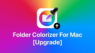 How to Customize Folders on Mac Easy Folder Colorizer 🎨 [upl. by Zeculon]