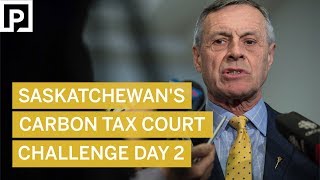 Saskatchewans Carbon Tax Court Challenge Day 2 [upl. by Giefer687]