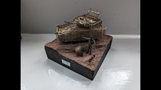 Scimitar Mk2 Afghanistan Diorama  135 Model [upl. by Gausman]