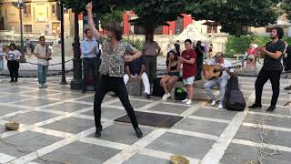 Flamenco street performance [upl. by Nnahteb]