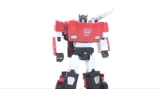 Video Review of the Takara MP12 Masterpiece Lambor aka Sideswipe [upl. by Ydnirb]