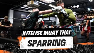 INTENSE Muay Thai Sparring [upl. by Animor48]