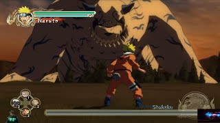 NARUTO Ultimate Ninja Storm Full Offline  SHUKAKU Vs NARUTO UZUMAKI [upl. by Finella912]