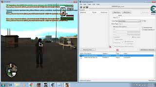 SAMP Cheat Engine  find pointer and create samp dialog [upl. by Johen]