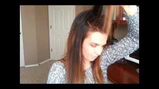 How to Backcomb Your Hair Tutorial [upl. by Anaoy]