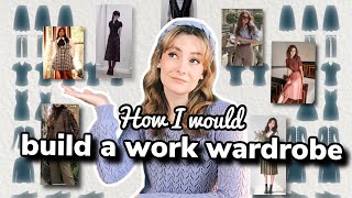 How I would build a work wardrobe for a 95  office capsule wardrobe planning [upl. by Abby]