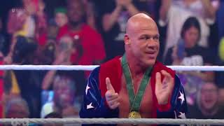 Kurt Angle Returns WWE Entrance  WWE RAW 8292022 [upl. by Niattirb]