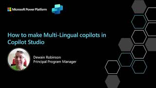 How to make MultiLingual copilots in Copilot Studio [upl. by Sonitnatsnoc188]