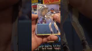 1993 Fleer Flair Pack Opening highly skilled pack break baseballcards vintagesportscards [upl. by Hercule]