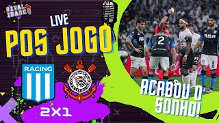 Pós jogo Racing 2x1 Corinthians  React  Sulamericana [upl. by Roxanna]