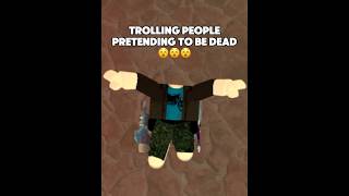 KIT KIT GAGA ZAZA👍🏼 roblox murdermystery2 mm2 trolling prank funny dead [upl. by Atinra]