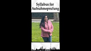 Syllabus of Complete Mathematics For Aufnahmeprüfung [upl. by Hayalat]