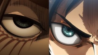 Eren Then Vs Eren NOWAttack on Titan 4 [upl. by Modestine657]