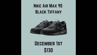 Nike Air Max 90 Black Tiffany [upl. by Arek]