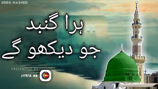 Hara Gumbad Jo Dekhoge Zamana Bhool Jaoge  New Trending Naat 2024  Anowar Hosen naat naatsharif [upl. by Isnan343]