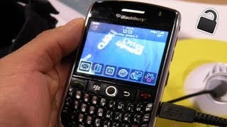 How To Unlock Blackberry 8900 [upl. by Eiveneg]