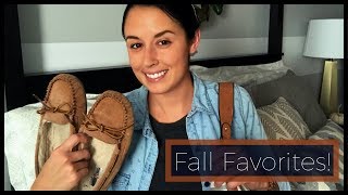 FALL FAVORITES 2017  WHAT WE ARE LOVING  Collab with Adaline Zook [upl. by Yardna482]