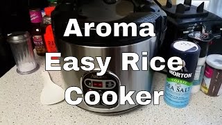 Cooking Rice Has Never Been Easier With This Aroma Rice Cooker [upl. by Gathers]