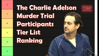 The Charlie Adelson Murder Trial Participants Tier List Ranking [upl. by Martell]