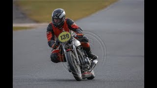 Laverda Montjuic race bike at the Donington Park CRMC festival 2018 [upl. by Htebarual669]